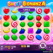 LyraBet - Sweet Bonanza Slot Game - Candy Cascade