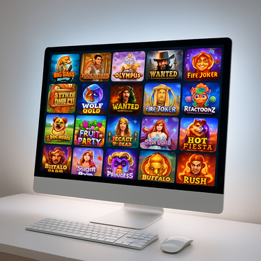 LyraBet Casino - Desktop Design Interface - Ruimte Thema